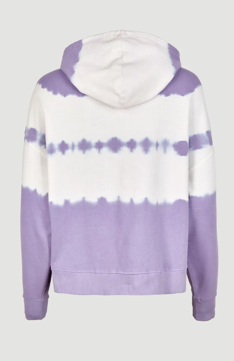 Women Of The Wave Hoodie | Purple Tie Dye