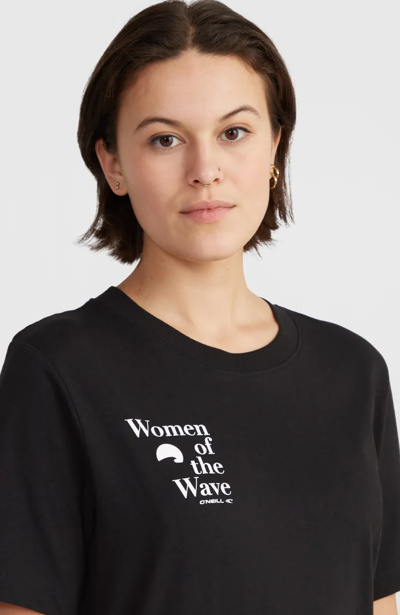 Women Of The Wave T-shirt | Black Out