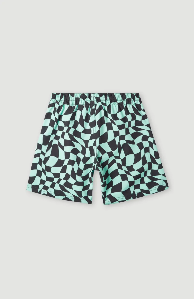 Zwemshort Cali Crazy 14'' | Blue Beach Glass