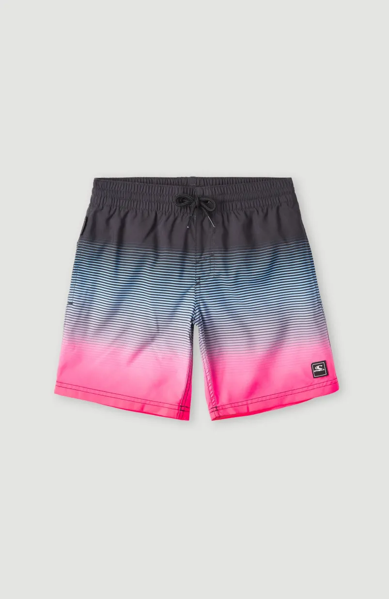 Zwemshort Cali Gradient 14'' | Black Simple Gradient