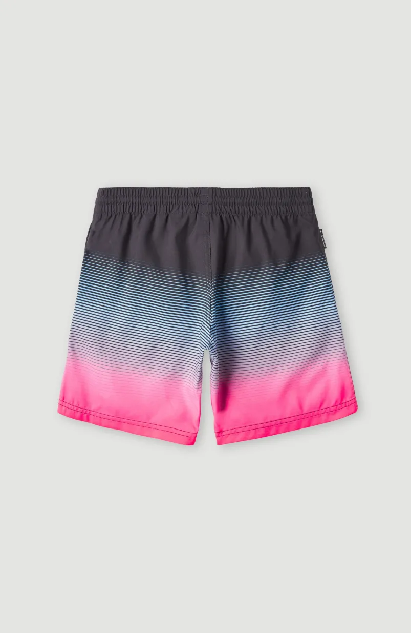 Zwemshort Cali Gradient 14'' | Black Simple Gradient
