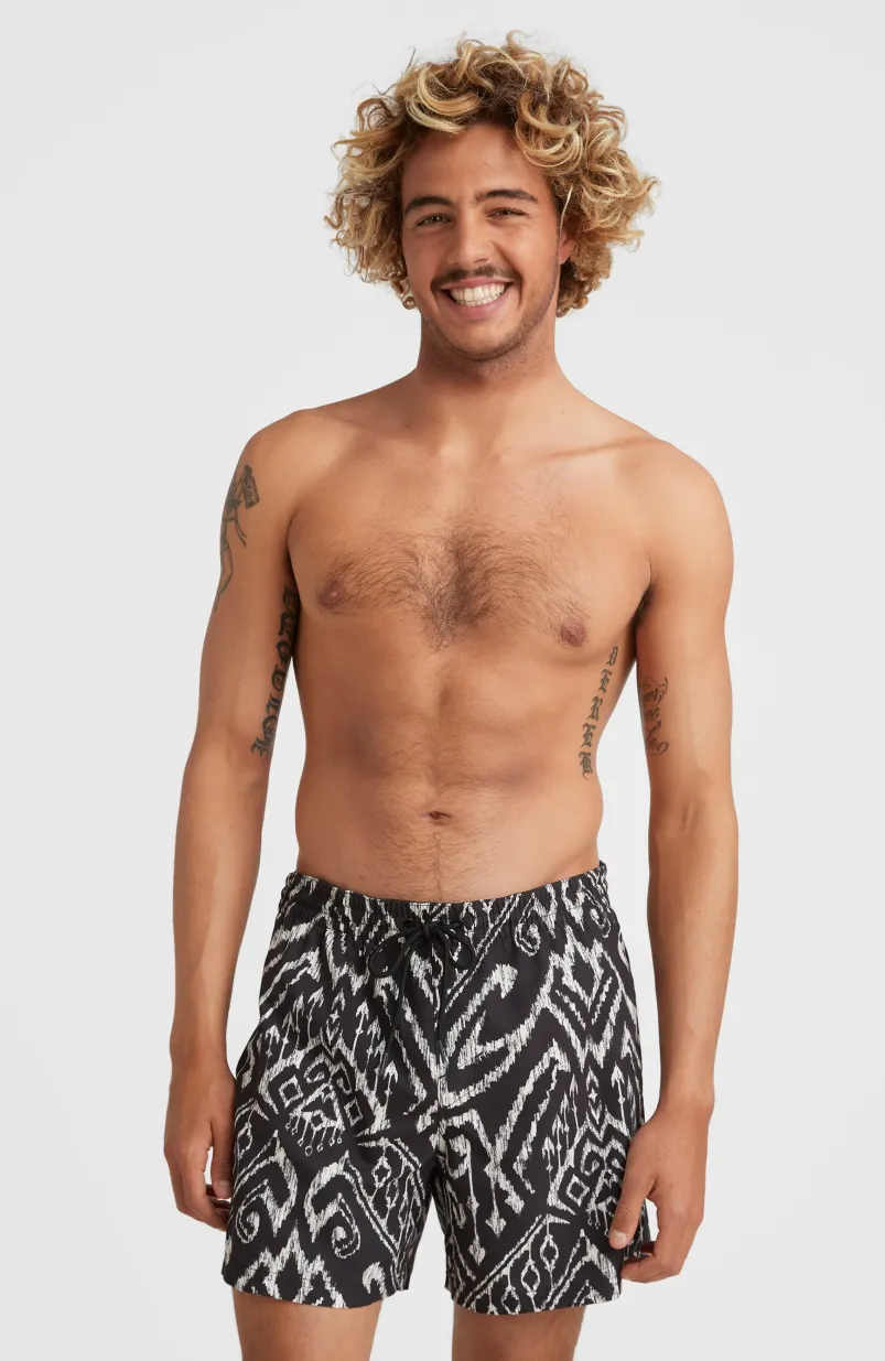 Zwemshort Cali Print 15'' | Black Magic Carpet